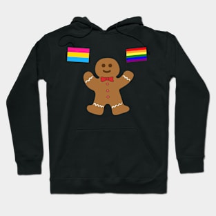 Christmas gay pride celebration Hoodie